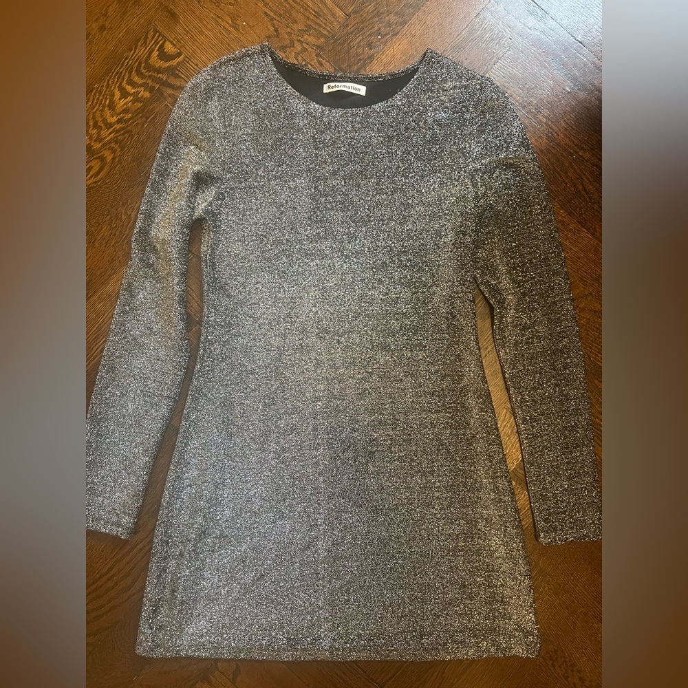 Elegant Silver Dress